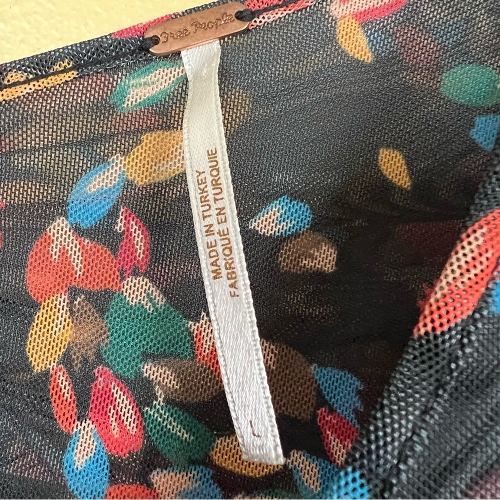 Free People Dress Floral Briella Midi - Picture 8 of 9